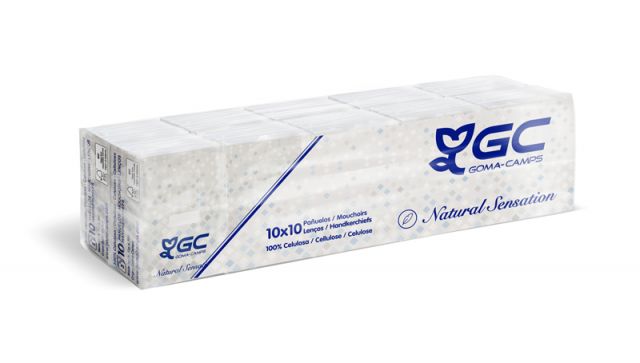 CAJA PAÑUELO BOLSILLO GC 3C P/10X10 (25 AGRUPAC.)